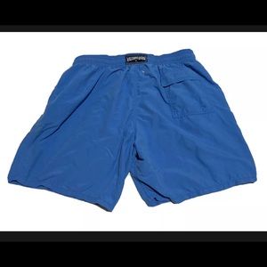 VILEBREQUIN MOOREA MENS XXXL  SOLID BLUE TRUNKS SHORTS 7"
